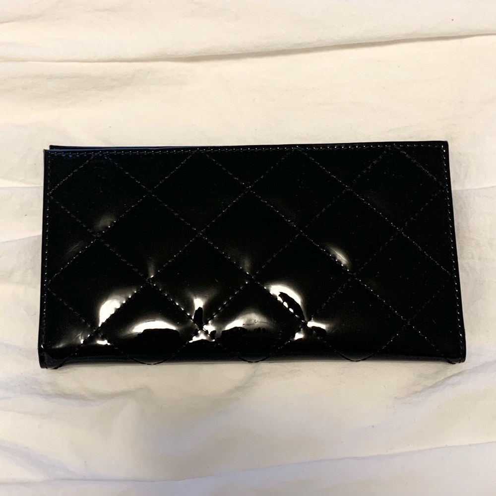 Black Pleather Wallet